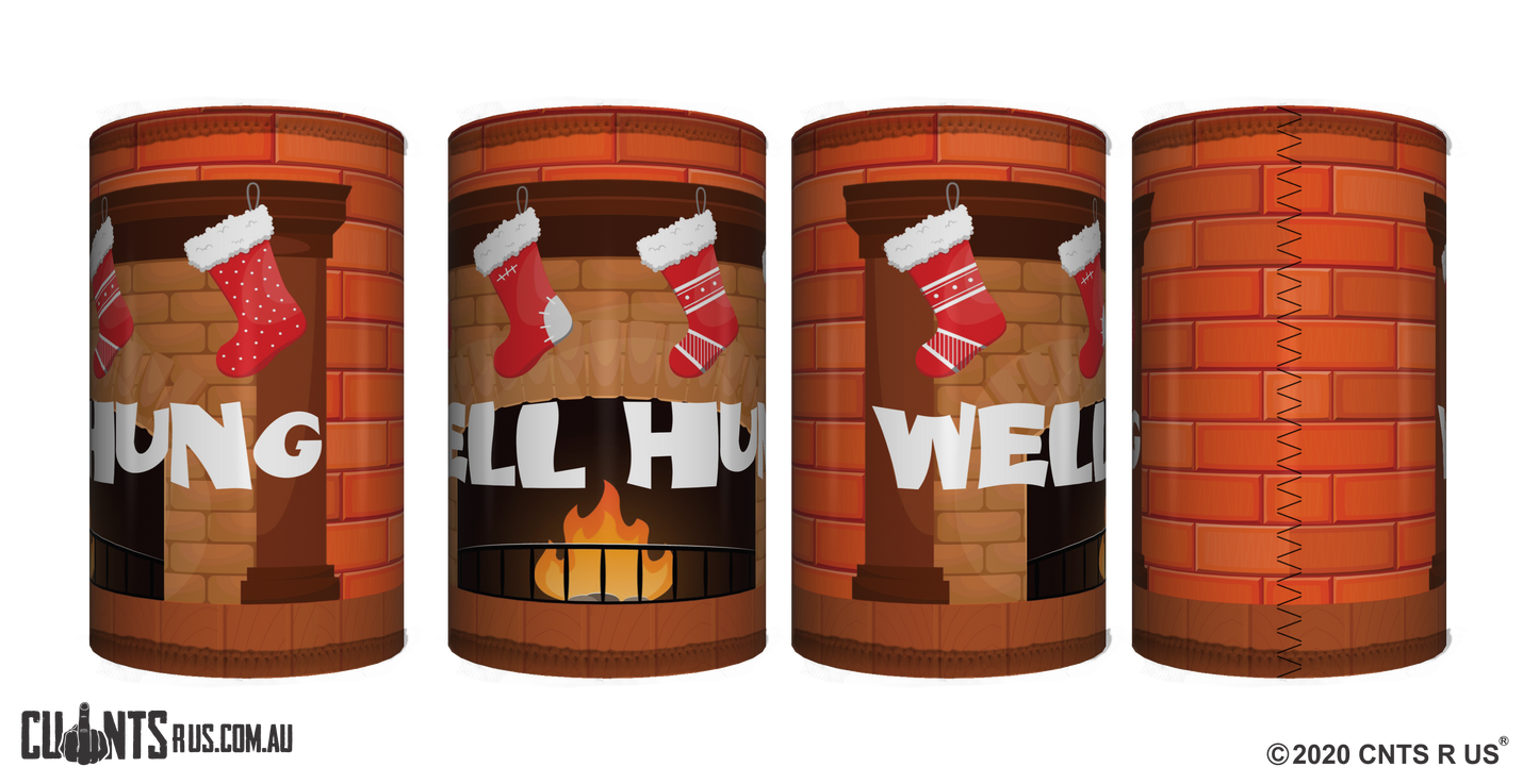 Well Hung Stubby Holder CRU26-40-12067 - fair-dinkum-gifts