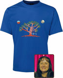T Shirt ADULT Regular Fit - Wendy Pawley, Wundabaa Spirit Tree Design
