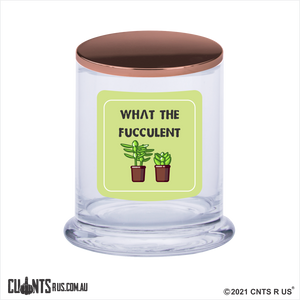 What The Fucculent Scented Candle