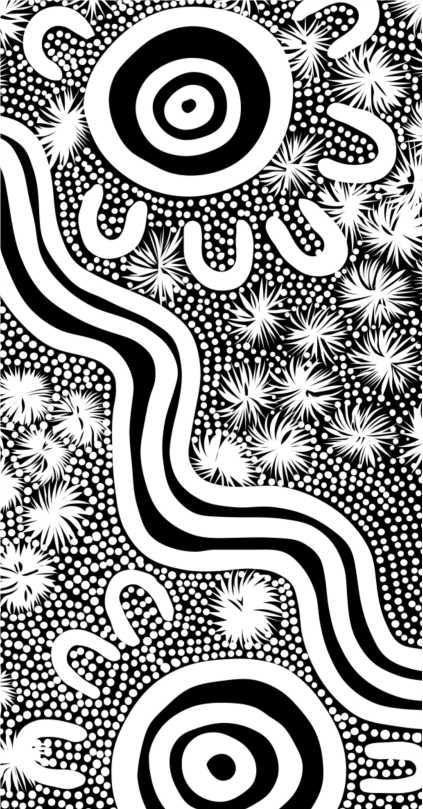 Bulurru Head Band - 5 Aboriginal designs to choose from