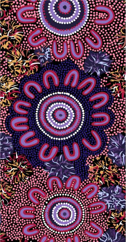 Bulurru Head Band - 5 Aboriginal designs to choose from