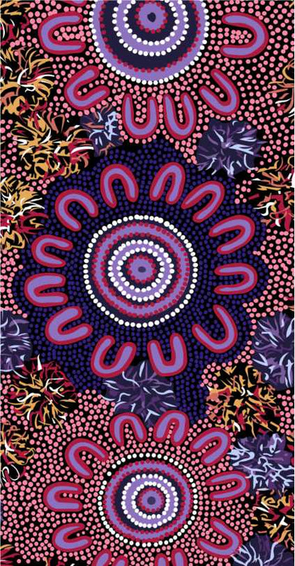 Bulurru Head Band - 5 Aboriginal designs to choose from