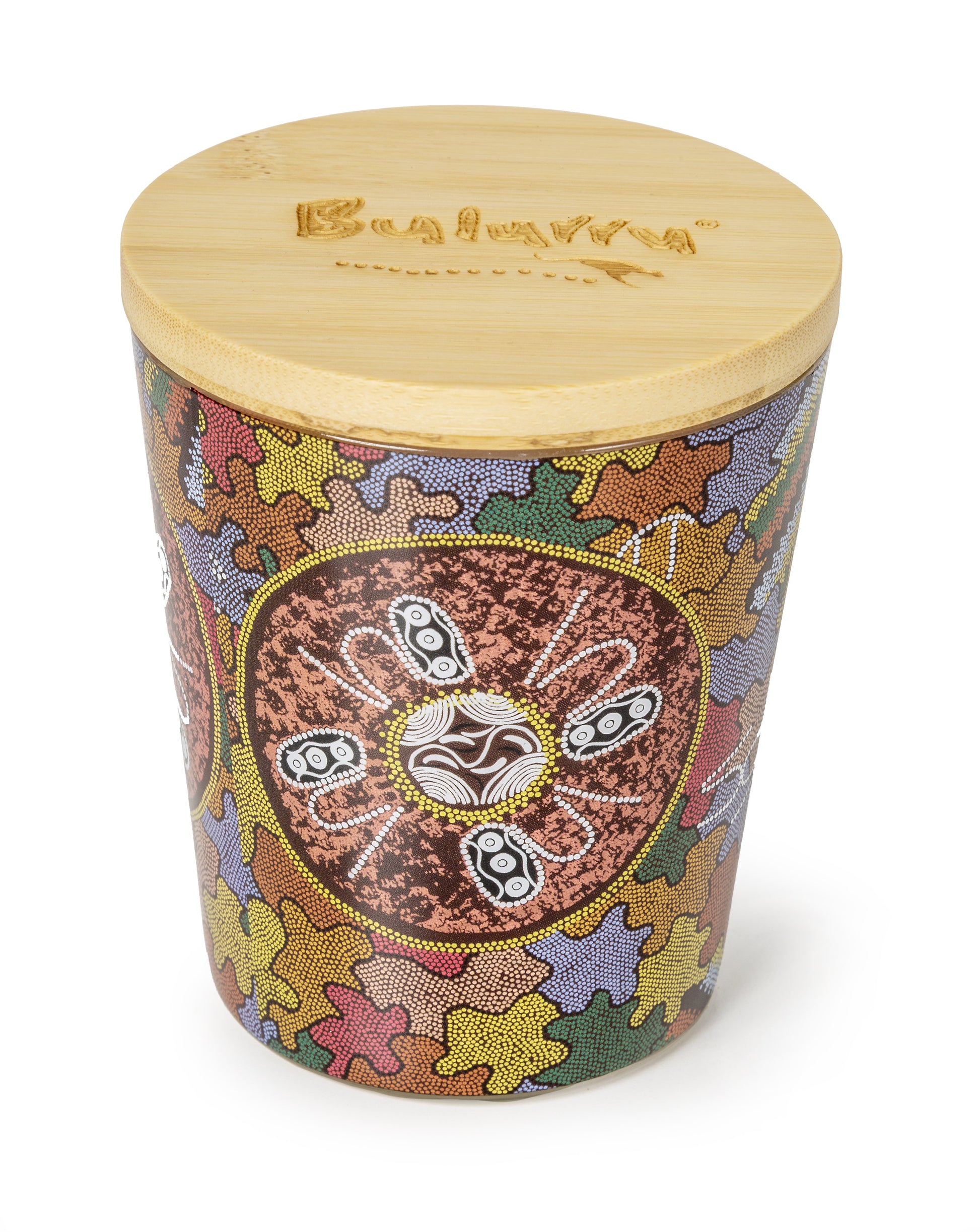 Bulurru Aboriginal Soy Candle Women's Corroboree Lemon Grass & Citrus - fair-dinkum-gifts