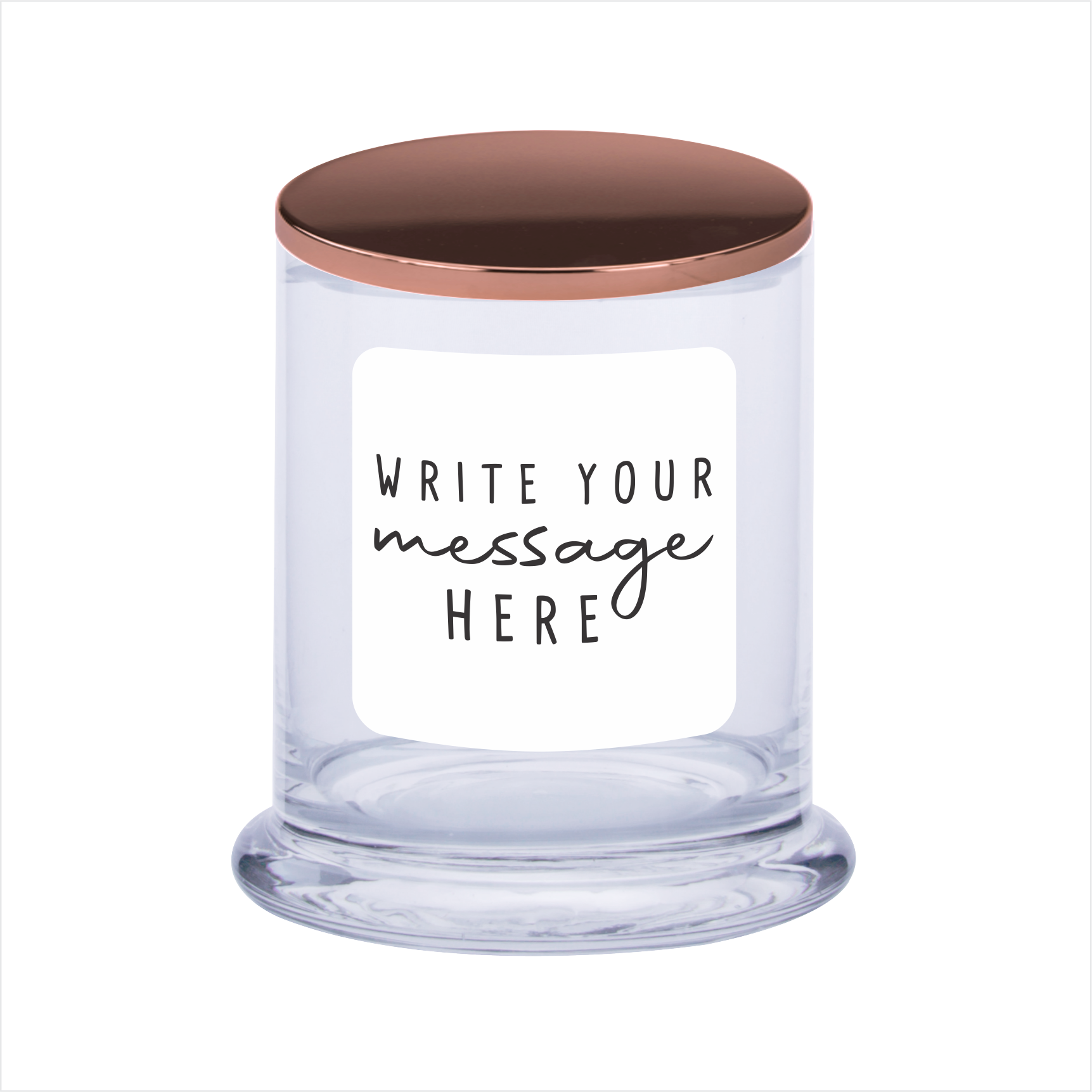 Any Text Or Image Personalised Scented Candle Gift With Laser Engraved Lid - fair-dinkum-gifts