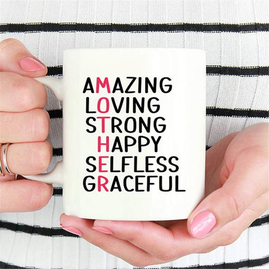 Mother Acronym Coffee Mug Mum Mothers Day GIFT - fair-dinkum-gifts
