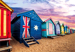 3D Postcard Aussie Themes Australian Animals Souvenir Group 3 - fair-dinkum-gifts