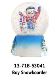 Glass Snow Balls Glitter Globes Desk Accessories Waterballs - fair-dinkum-gifts