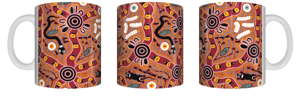 Bulurru Ceramic Mug in Gift Box - Fair Dinkum Gifts