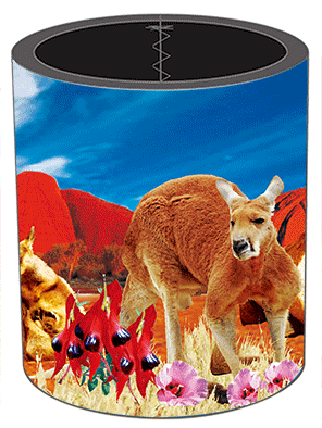 3D Stubby Holders Set of 4 Lenticular Printed Aussie Designs - 34 to choose from - fair-dinkum-gifts