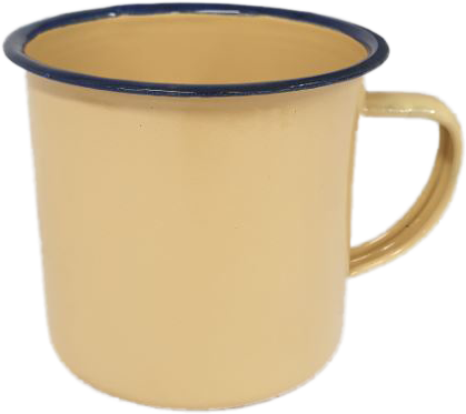 Camping Mug 8cm Medium Personalised Pannikin Cup