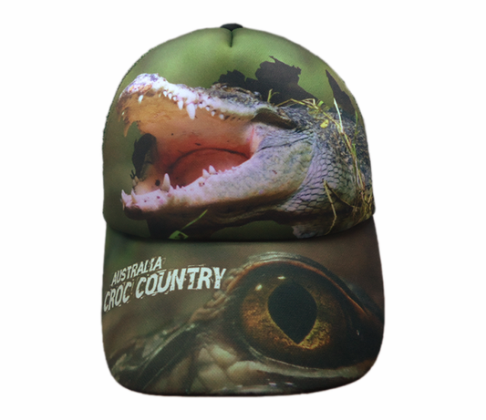 Croc Country Australia Cap Adults And Kids Sizes - fair-dinkum-gifts