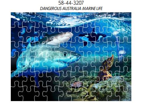 3D Jigsaw Puzzles Tins 60pc Aussie Animals