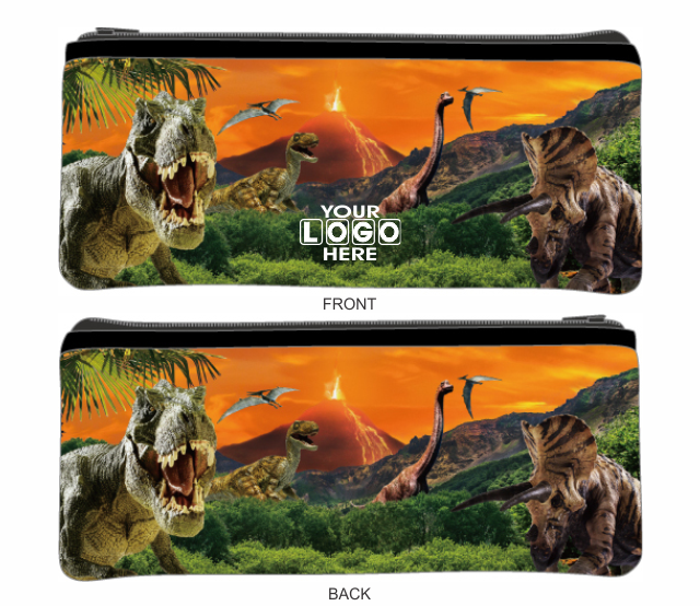 Large Neoprene Pencil Case Stationery or Make Up Bag Australian Travel Case Aussie Design - fair-dinkum-gifts