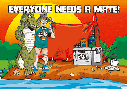 3D Postcard Aussie Themes Australian Animals Souvenir Group 3 - fair-dinkum-gifts