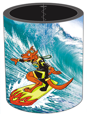 3D Stubby Holders Set of 4 Lenticular Printed Aussie Designs - 34 to choose from - fair-dinkum-gifts