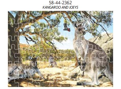 3D Jigsaw Puzzles Tins 60pc Aussie Animals