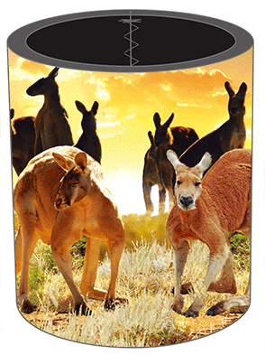 3D Stubby Holders Set of 4 Lenticular Printed Aussie Designs - 34 to choose from - fair-dinkum-gifts