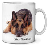 Love You Mum PERSONALISED ANY BREED Dog Cat Any Pet Coffee Mug Mothers Day GIFT - fair-dinkum-gifts