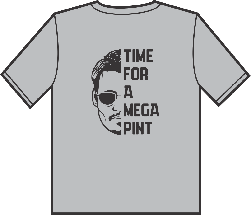MEGA-PINT Johnny Depp T-Shirt FDG01-1HT-23040