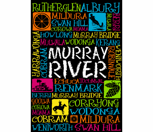 Microfibre Teatowels Australian Designs Souvenir Gifts - fair-dinkum-gifts