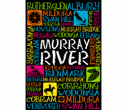 Microfibre Teatowels Australian Designs Souvenir Gifts - fair-dinkum-gifts