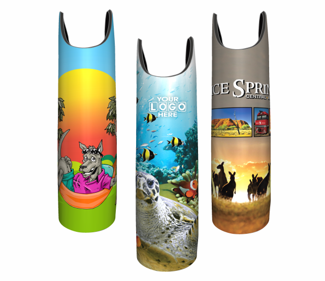 Wine Bottle Cooler Holder Large Range of Styles Colours Aussie Designs Aboriginal Indigenous - fair-dinkum-gifts