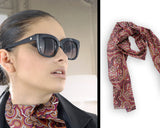 On Walkabout Wine Scarf Long