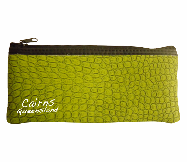 Small Neoprene Pencil Case Stationery or Make Up Bag Australian Travel Case Aussie Design - fair-dinkum-gifts