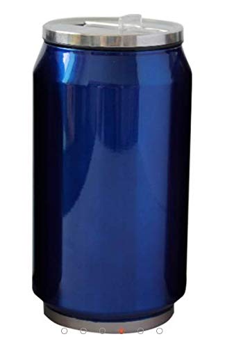 Personalised Thermal Sipper Cans 330 ml or 500ml Stainless Steel Laser Engraved Choose Your Colour - fair-dinkum-gifts