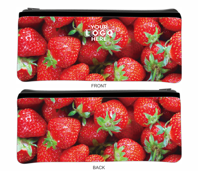 Small Neoprene Pencil Case Stationery or Make Up Bag Australian Travel Case Aussie Design - fair-dinkum-gifts