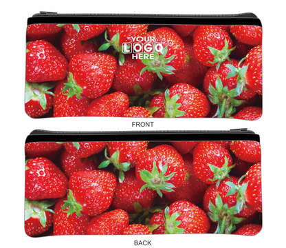 Small Neoprene Pencil Case Stationery or Make Up Bag Australian Travel Case Aussie Design - fair-dinkum-gifts