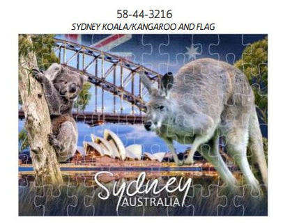 3D Jigsaw Puzzles Tins 60pc Aussie Animals